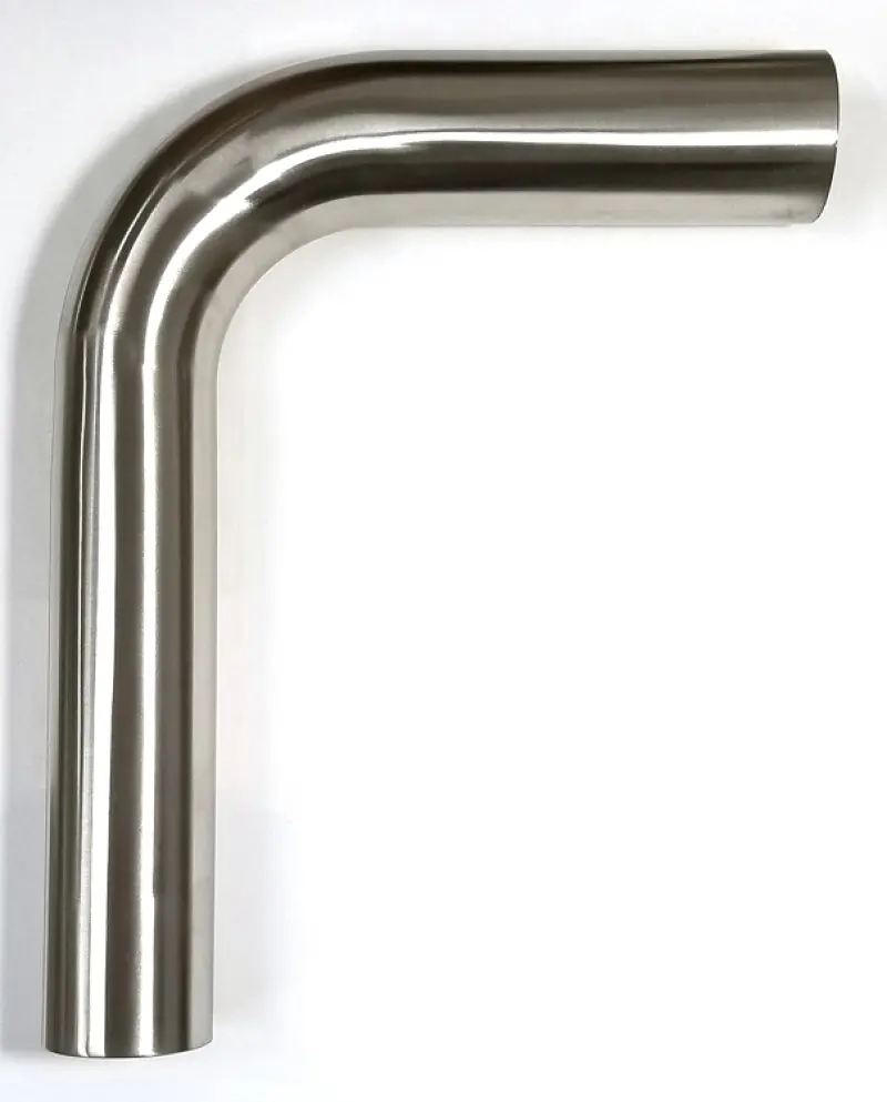 Stainless Bros 3in Diameter 1.5D 4.5in CLR 90 Degree Bend 5in leg 8in leg Mandrel Bend