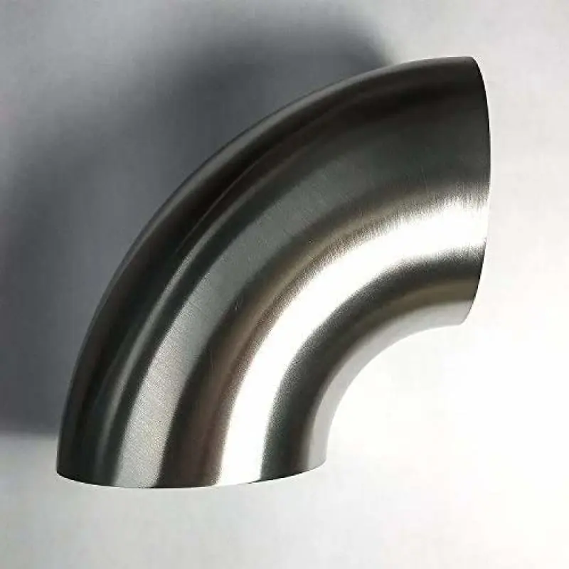 Stainless Bros 3in Diameter 1D 3in CLR 90 Degree Bend No Leg Mandrel Bend