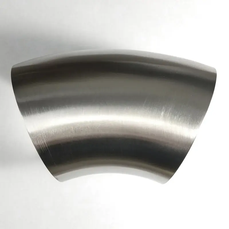 Stainless Bros 4in SS304 45 Degree Elbow 1D 4in CLR No Leg