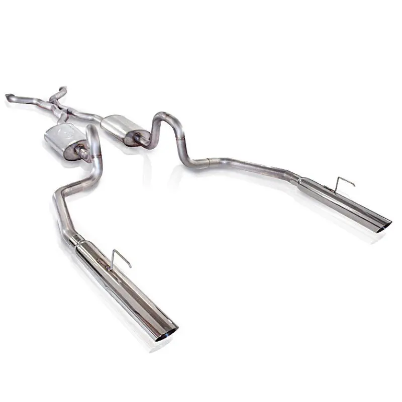 Stainless Works 2003 11 Crown Victoria Grand Marquis 4.6L 2 1 2in Exhaust Chambered Mufflers