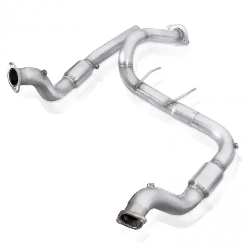 Stainless Works 2017 F 150 Raptor 3.5L 3in Downpipe High Flow Cats Factory Connection