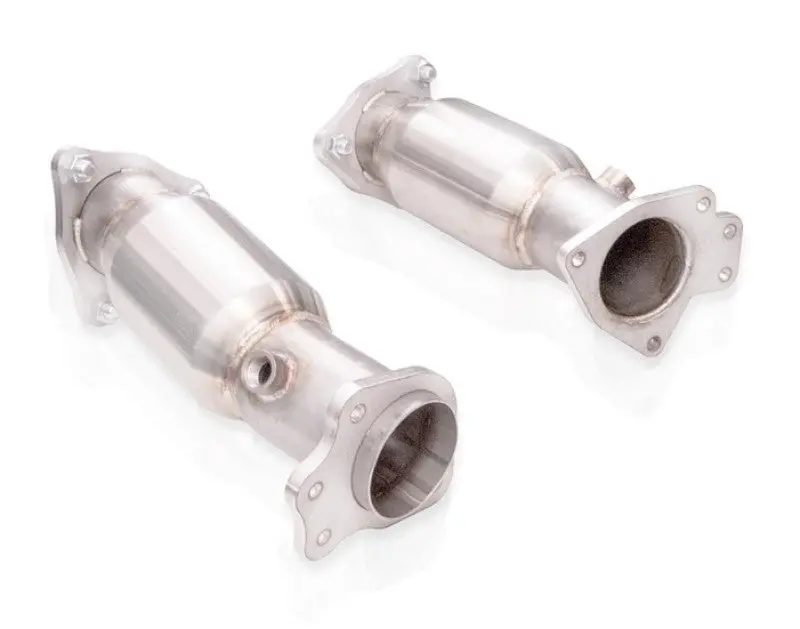 Stainless Works 20 21 Chevrolet Corvette C8 6.2L High Flow Catted Midpipe Kit 3in