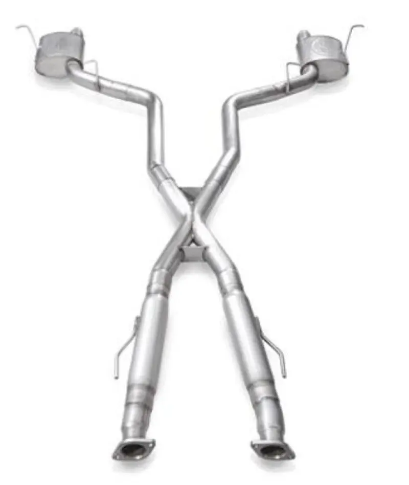 Stainless Works 11 20 Jeep Grand Cherokee 5.7L 3in Legend Catback Exhaust w X Pipe (Uses OEM Tips)