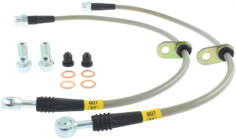 StopTech 09 Acura TSX 08 Honda EX EX L 09 Accord Coupe & Sedan Stainless Steel Front Brake Lines