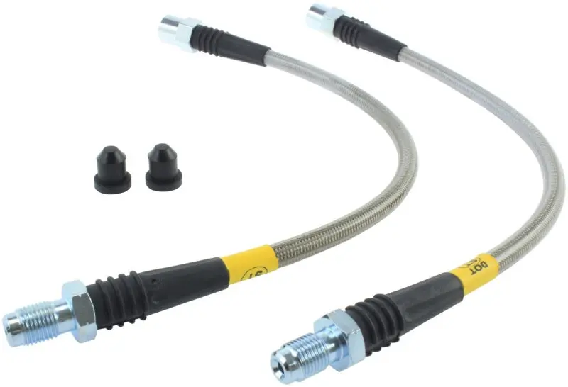 StopTech 87 91 BMW M3 89 4 91 325 328 Series (E30 E36) Front Stainless Steel Brake Line Kit