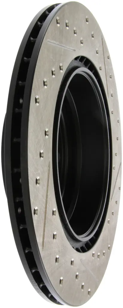 StopTech 06 BMW 330 07 09 BMW 335 Slotted & Drilled Right Rear Rotor