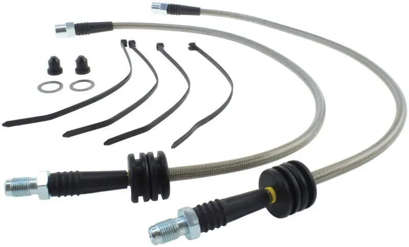 StopTech 07 08 BMW E90 E91 E92 E93 328 (all) 335 (excl xi) 07 10 E82 128i 135i Stainless Steel Fro