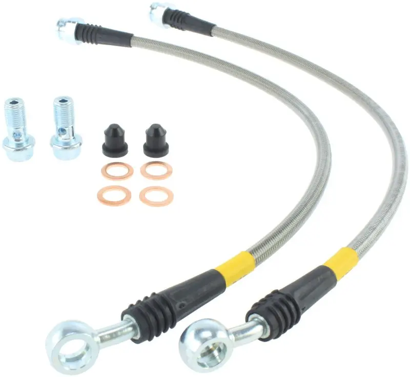 StopTech 97 03 Chevrolet Corvette Stainless Steel Front Brake Line Kit