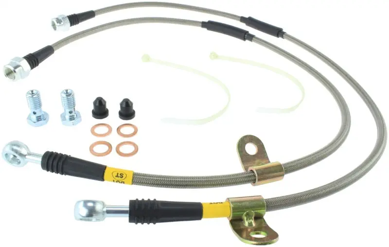 StopTech 07 13 Chevy GMC Suburban Sierra Yukon Denali XL Stainless Steel Front Brake Line Kit