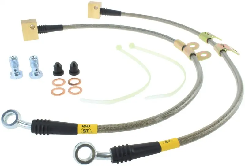 StopTech 06 09 Chevy Trailblazer Stainless Steel Front Brake Lines