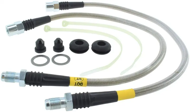 StopTech 04 08 Chrysler Crossfire Mercedes Benz C E SLK Series Front SS Brake Line Kit