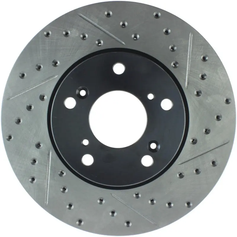 StopTech 06 08 Civic GX 02 04 CR V 98 02 Honda Accord V6 03 07 Accord 4 cyl V6 MT Slotted & D