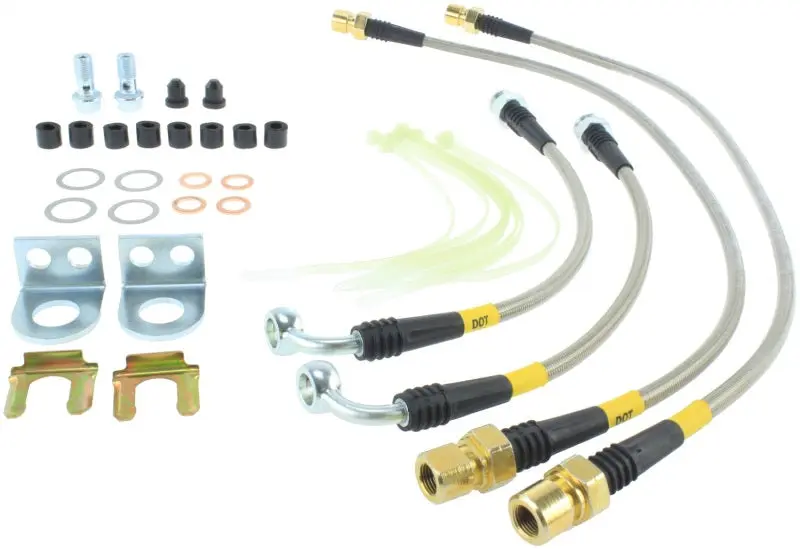 StopTech 12 14 Ford Raptor Stainless Steel Rear Brake Lines