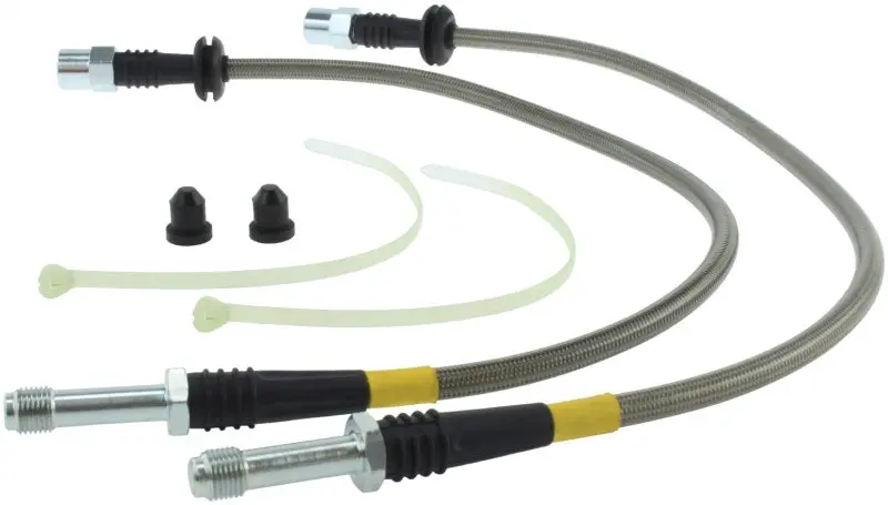 StopTech 94 98 VW Golf Front Stainless Steel Brake Line Kit