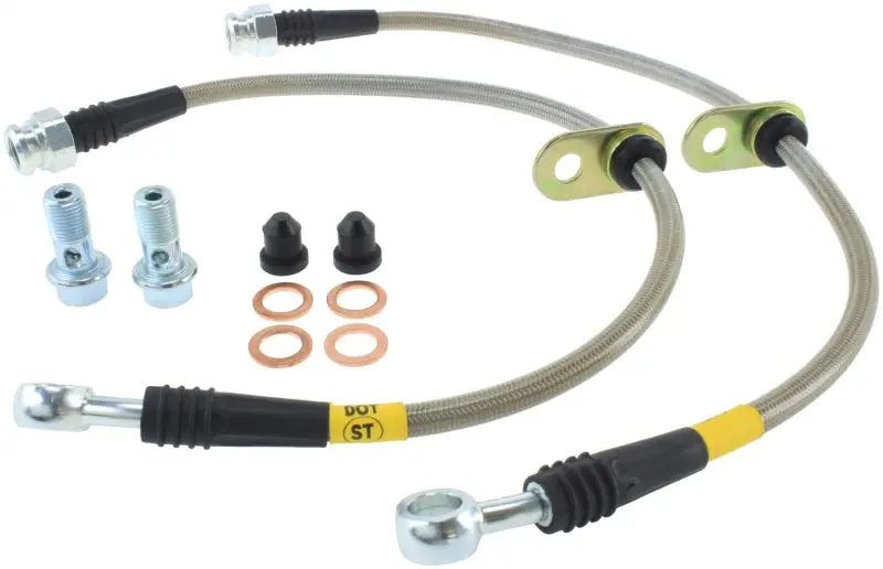 StopTech 97 01 Honda Prelude Stainless Steel Front Brake Lines