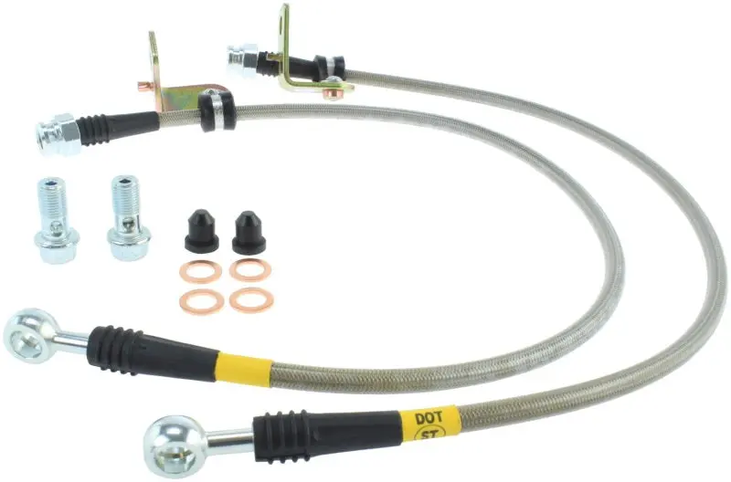 StopTech 03 08 Hyundai Tiburon Front Stainless Steel Brake Lines
