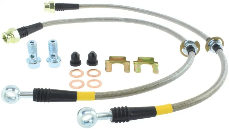 StopTech 93 01 Impreza Stainless Steel Front Brake Lines