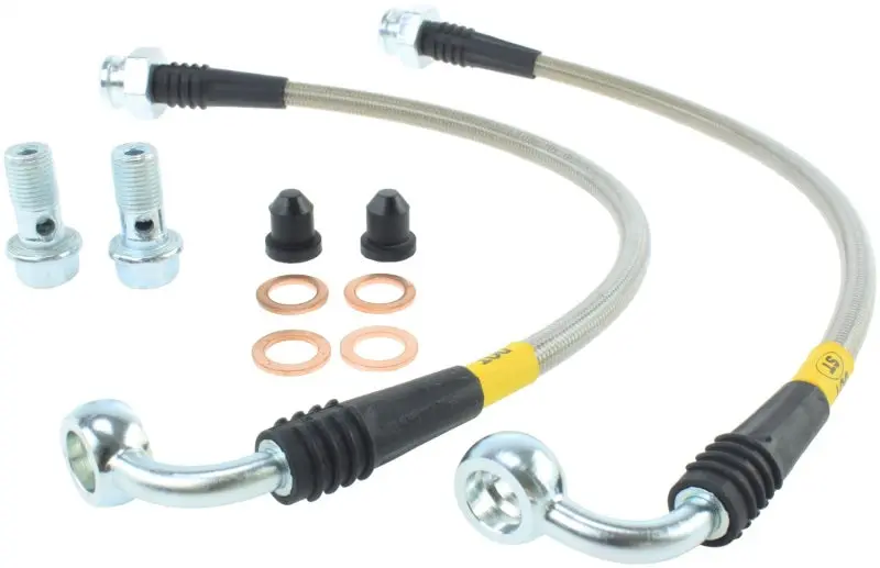 StopTech 07 08 Infiniti G35 Rear Stainless Steel Brake Lines