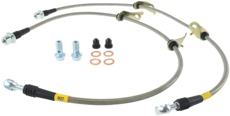 StopTech 11 17 Lexus CT200h Stainless Steel Front Brake Lines