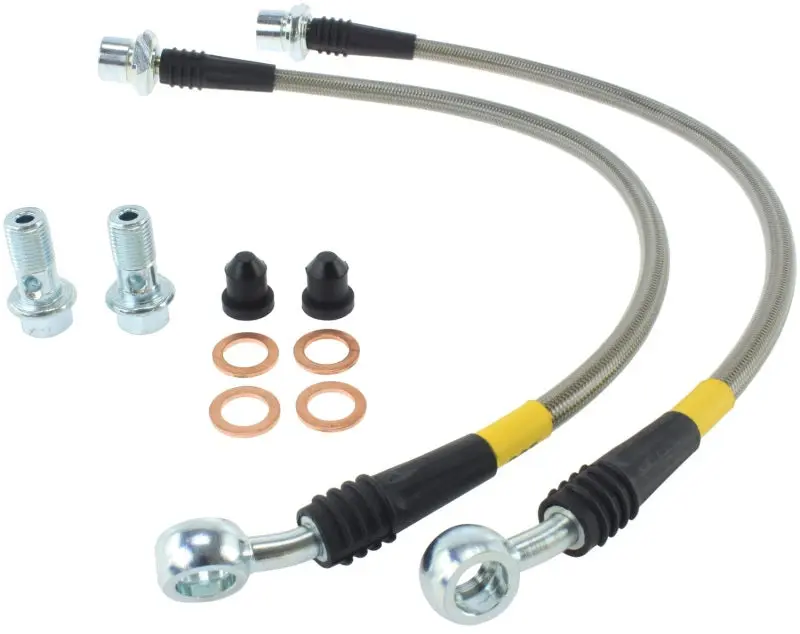 StopTech 00 05 Lexus IS300 02 08 SC430 Front Stainless Steel Brake Lines