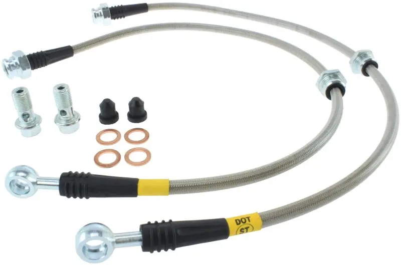 StopTech 00 06 Nissan Sentra SE R Stainless Steel Rear Brake Lines