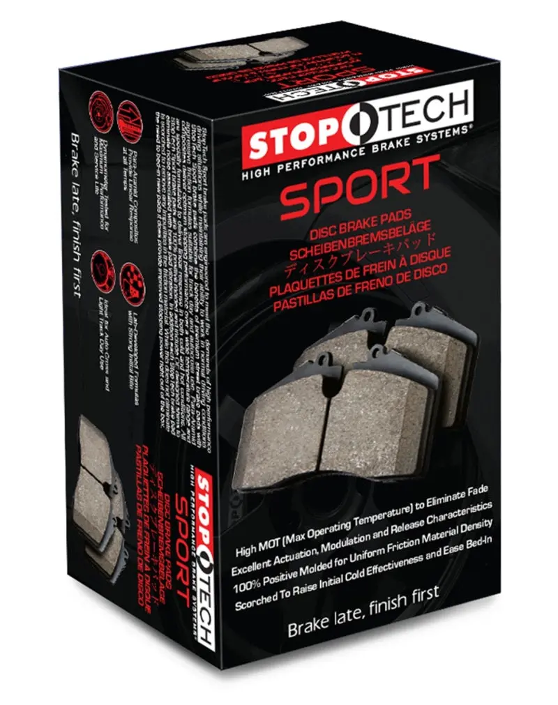 StopTech Performance 08 13 Audi S3 Rear Brake Pads