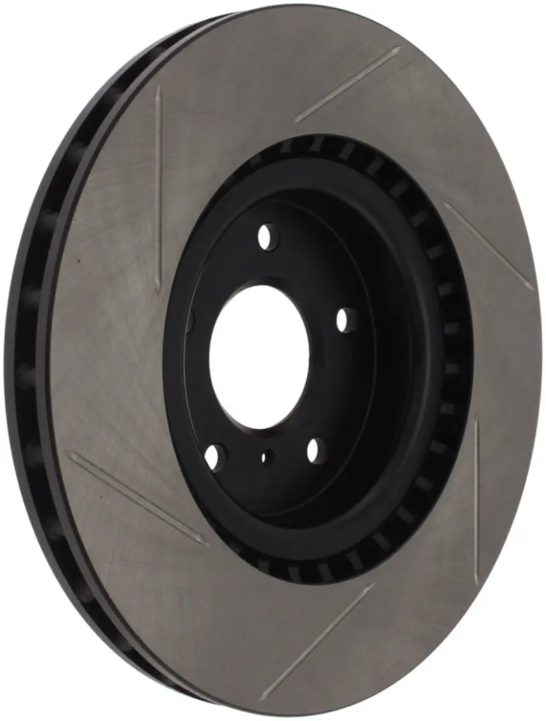 StopTech Power Slot 03 07 350z 03 04 G35 w Brembo SportStop Slotted Front Left Rotor