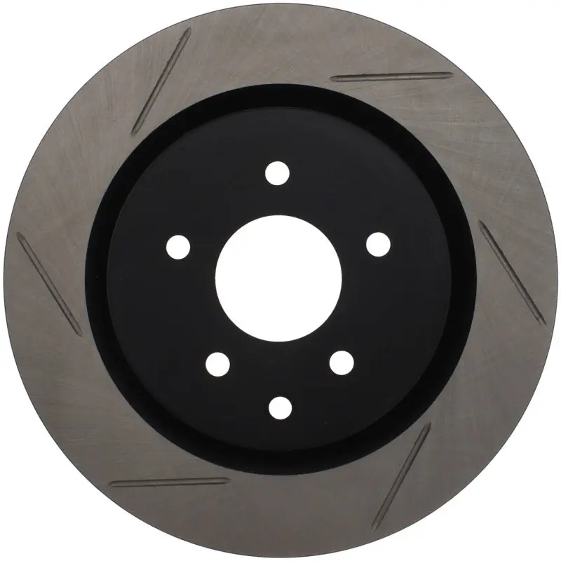 StopTech Power Slot 03 07 350z 03 04 G35 w Brembo SportStop Slotted Rear Right Rotor