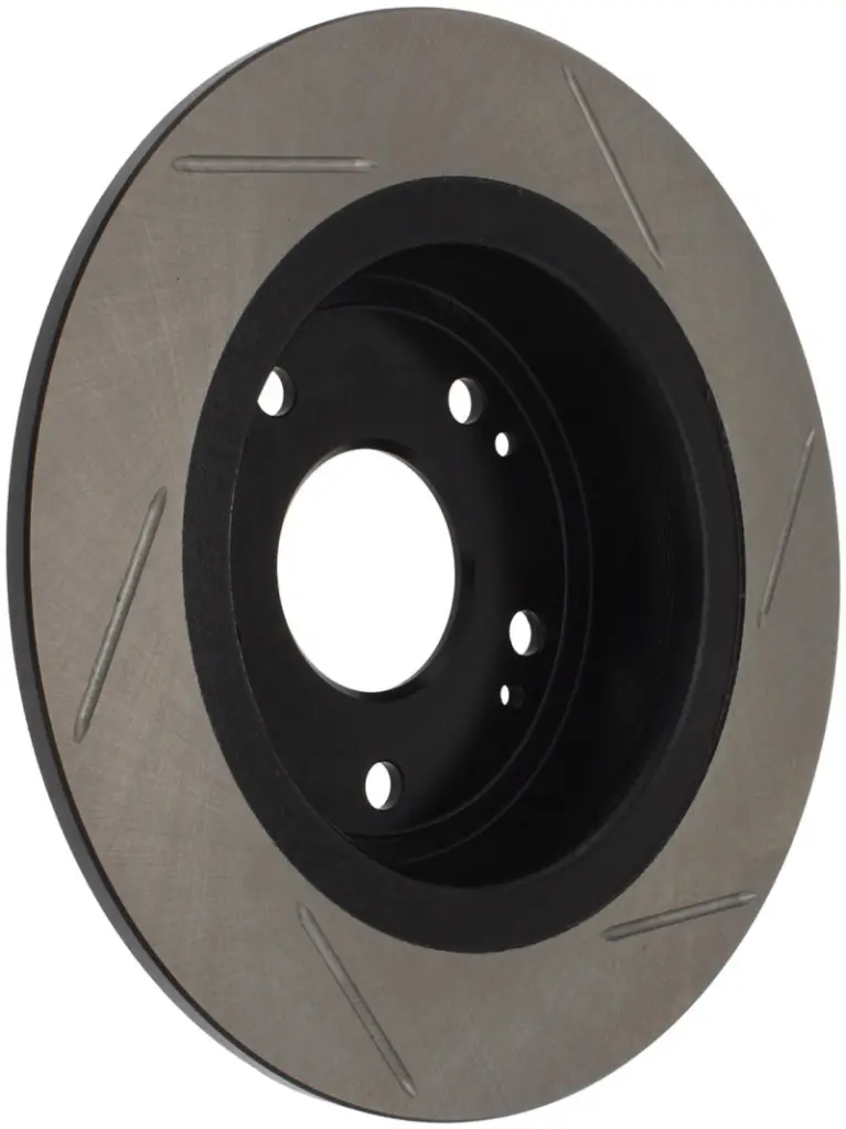 StopTech Power Slot 09 10 Acura TSX 08 10 Honda Accord Rear Right Slotted Rotor