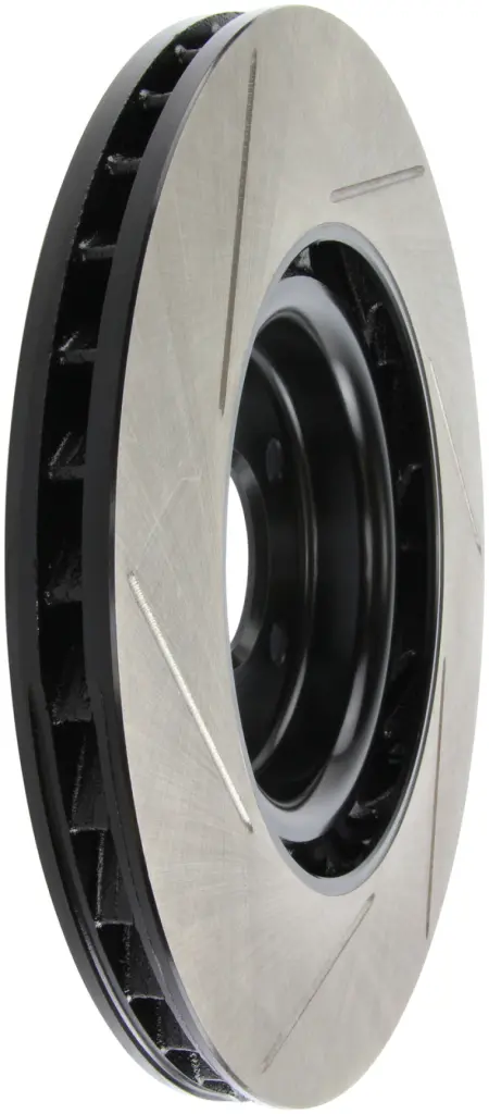 StopTech Power Slot 10 6 11 Audi S4 08 11 S5 Front Left Slotted Rotor