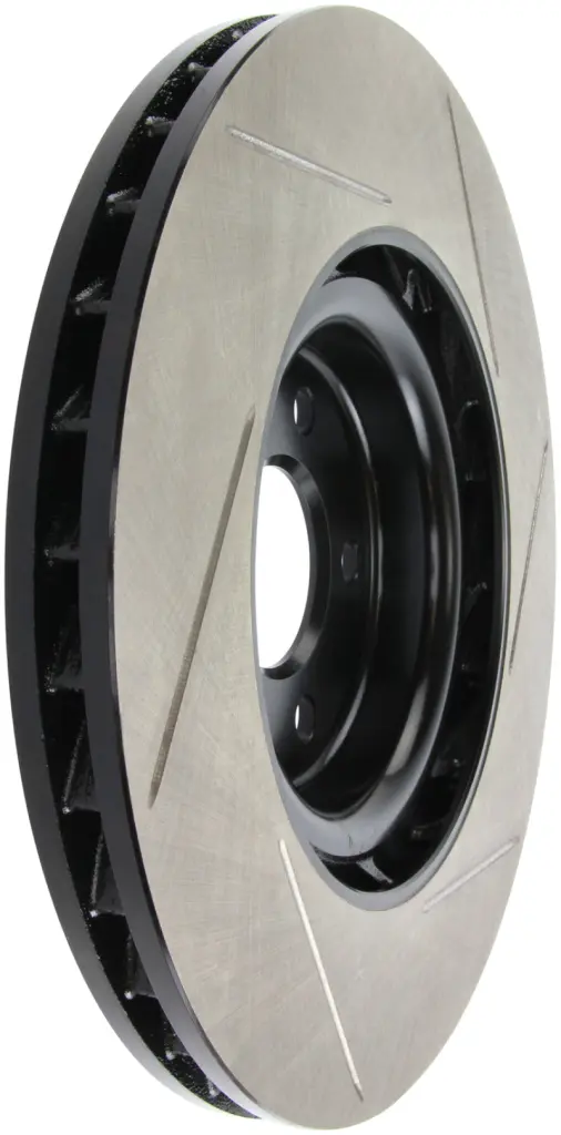 StopTech Power Slot 10 6 11 Audi S4 08 11 S5 Front Right Slotted Rotor