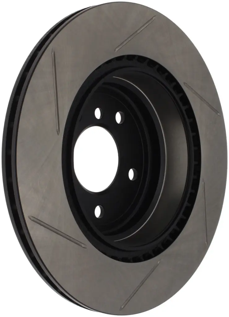 StopTech Power Slot 06 BMW 330 Series 07 09 335 Series Rear Left Slotted Rotor