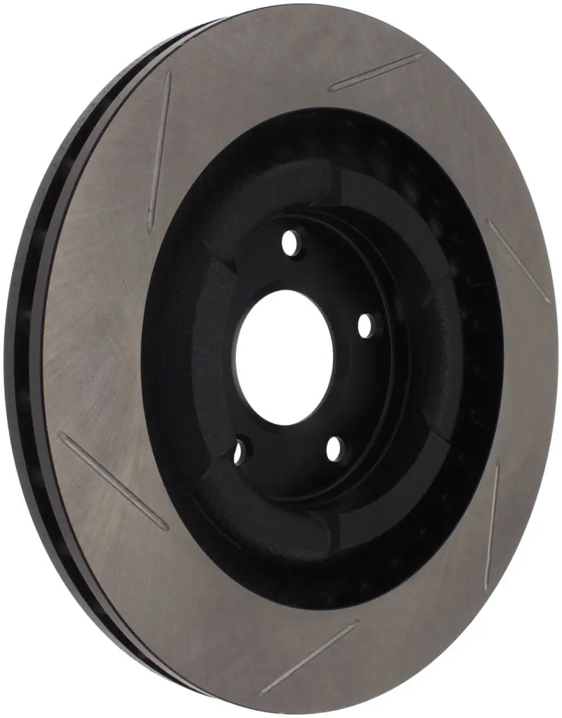 StopTech Power Slot 06 10 Chevrolet Corvette Front Left Slotted Rotor