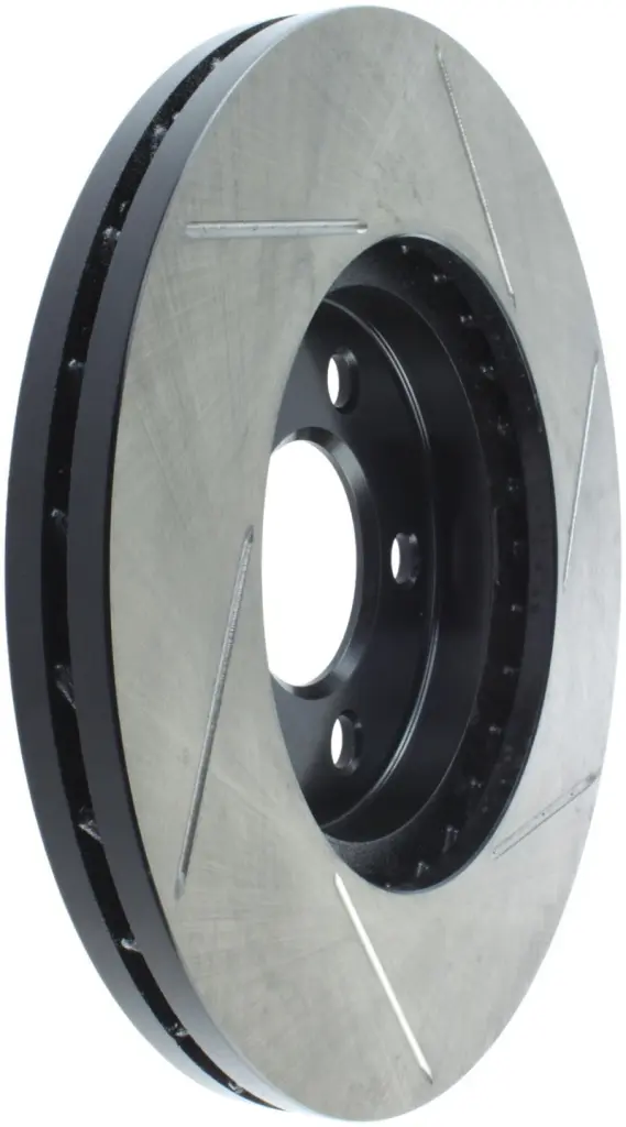 StopTech Power Slot 03 08 Crown Victoria Grand Marquis Lincoln Town Car Front Right Slotted Rotor