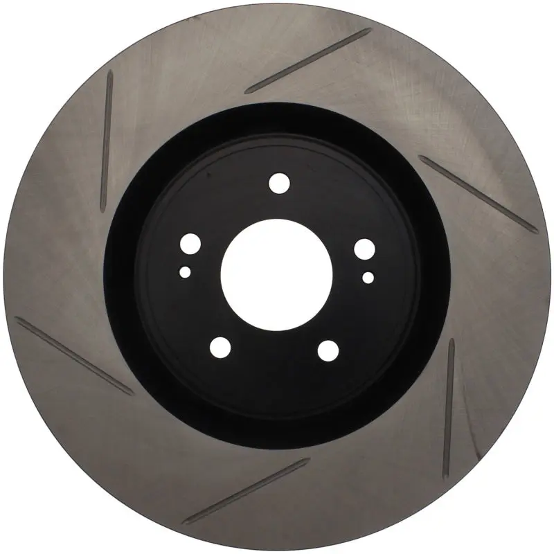 StopTech Power Slot 08 09 Evo 10 Slotted Right Front Rotor