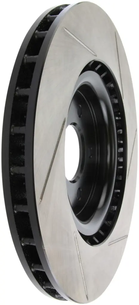 StopTech Power Slot 07 10 Ford Mustang Shelby Front Right Slotted Rotor