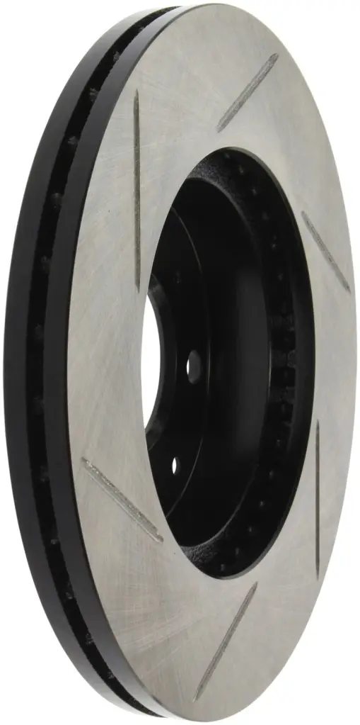 StopTech Power Slot 93 00 Honda Civic DX w Rr Drum Brakes Front Left Rotor