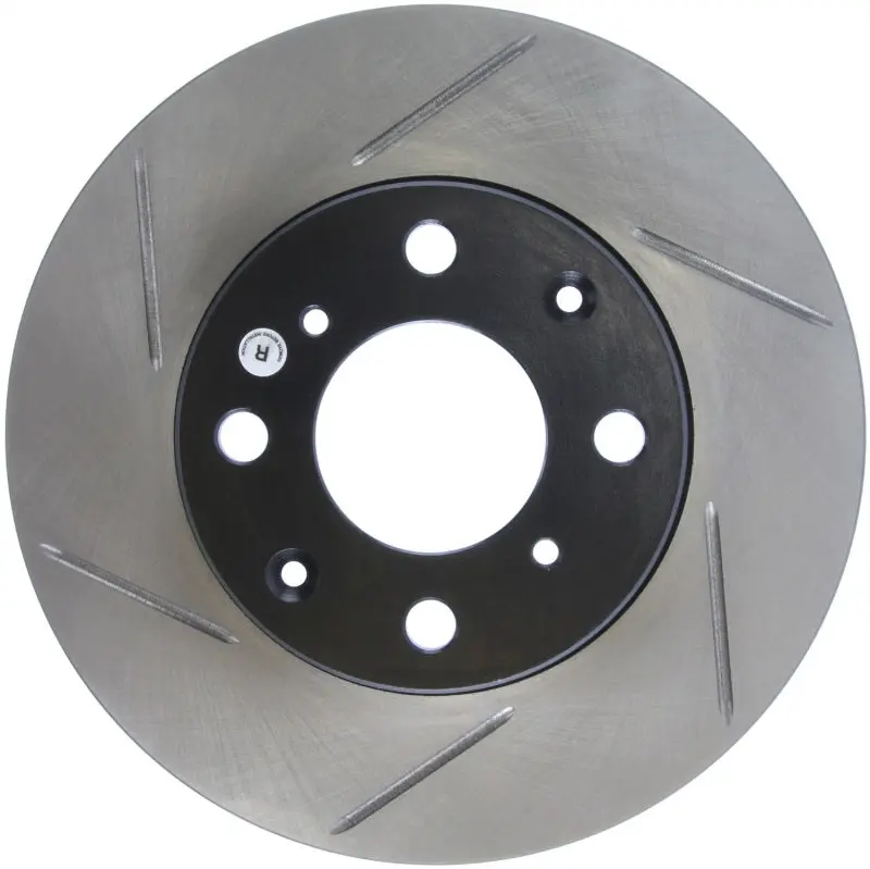 StopTech Power Slot 93 00 Honda Civic DX w Rr Drum Brakes Front Right Rotor