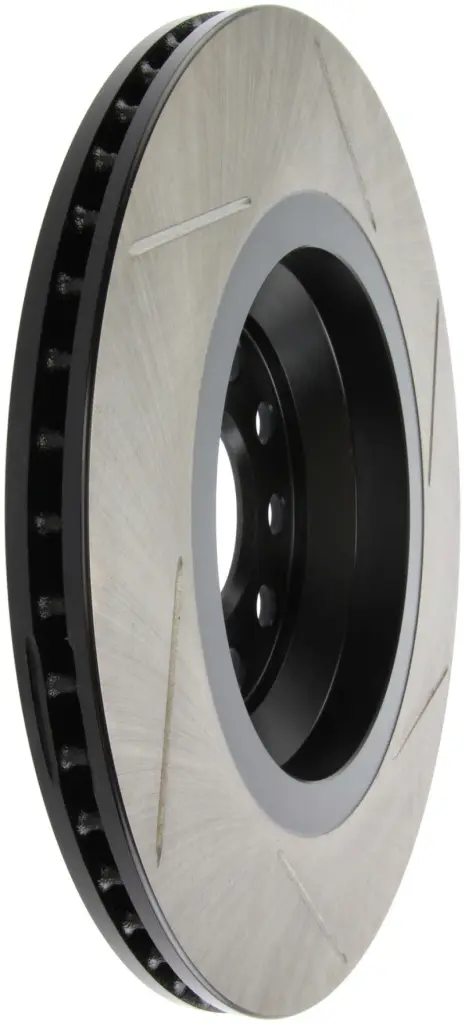 StopTech Power Slot 09 VW CC (Passat CC) 06 09 Passat (except Syncro) Right Rear Slotted Rotor