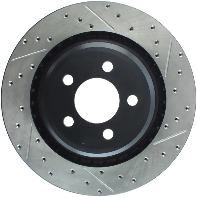 StopTech SportStop 06 09 Chrysler SRT 8 Rear Left Drilled & Slotted Rotor