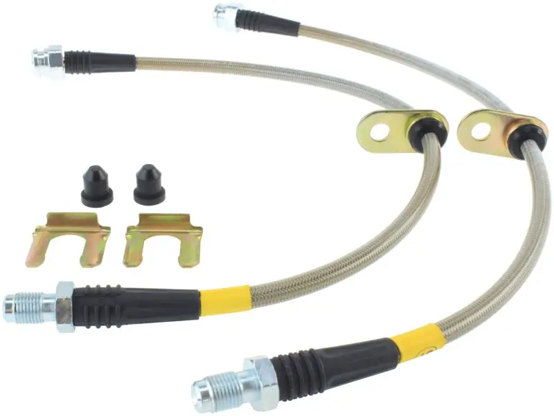 StopTech Stainless Steel Front Brake Lines 13 17 Ford Focus ST