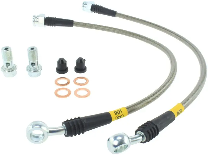 StopTech Stainless Steel Rear Brake lines Mazda 93 95 RX 7