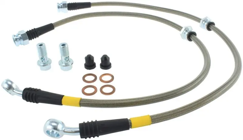 StopTech Stainless Steel Rear Brake lines 03 MazdaSpeed Protege