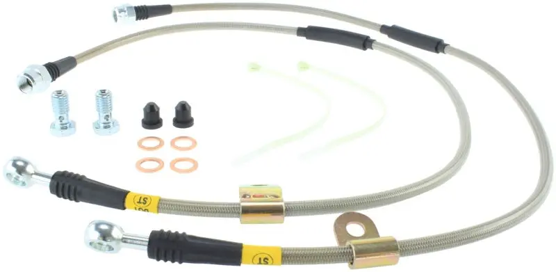 StopTech 00 06 Suburban 2500 2WD 03 06 4WD 03 07 Hummer H2 Stainless Steel Front Brake Line Kit
