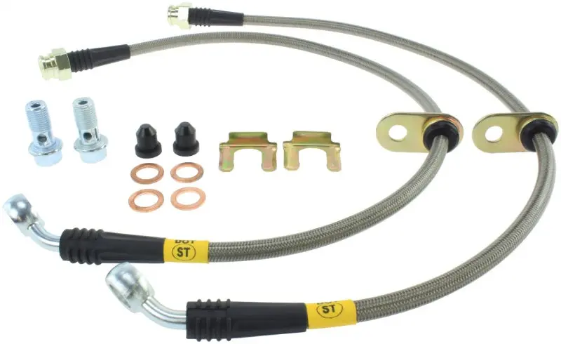 StopTech 08 09 WRX Stainless Steel Rear Brake Lines