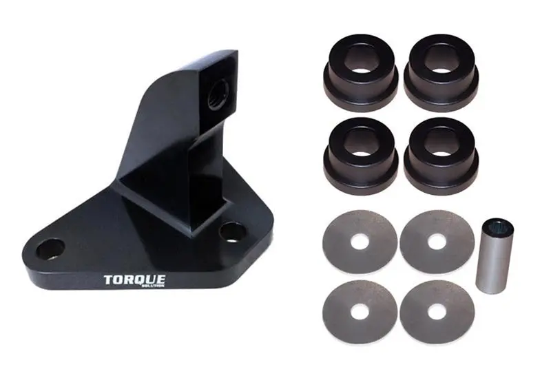 Torque Solution Mustache Bar Eliminator w Urethane Bushings: Mitsubishi Evo 7 8 9 2001 2006