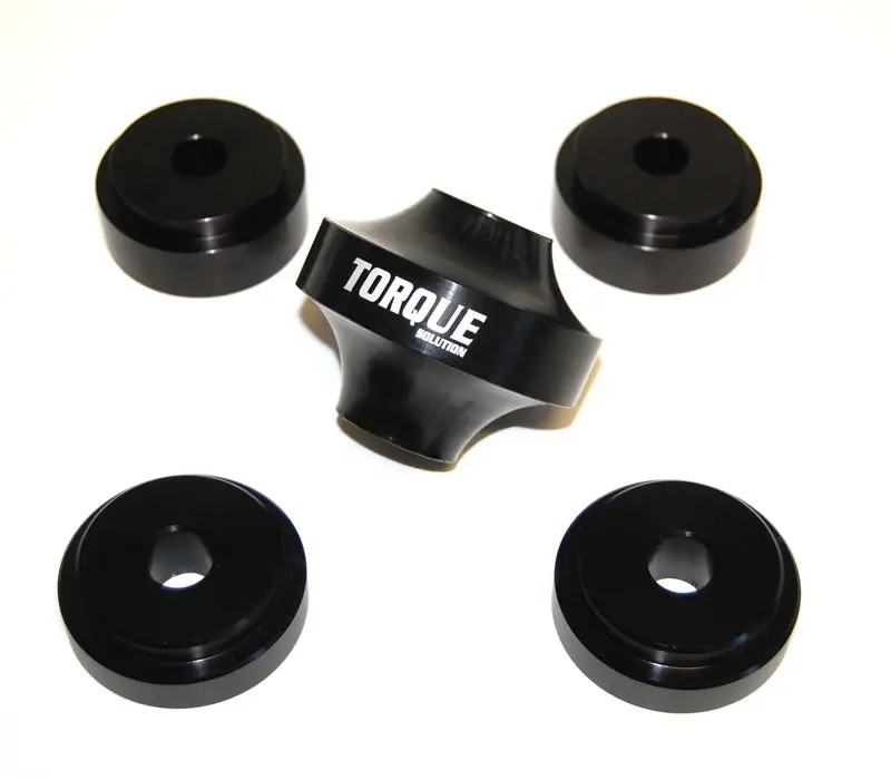 Torque Solution Solid Differential Bushing w Billet Inserts: Mitsubishi Evolution X MR & GSR 2008+