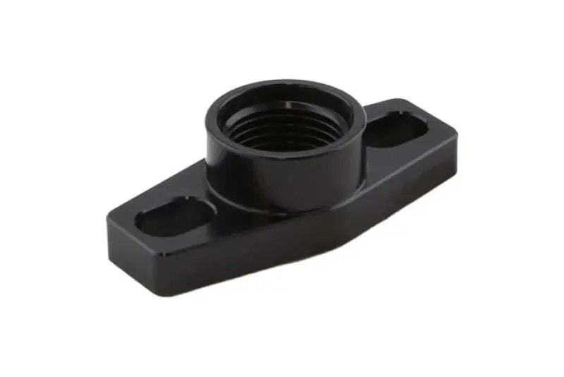 Turbosmart Billet Turbo Drain Adapter w Silicon O Ring 38 44mm Slotted Hole (Universal Fit)