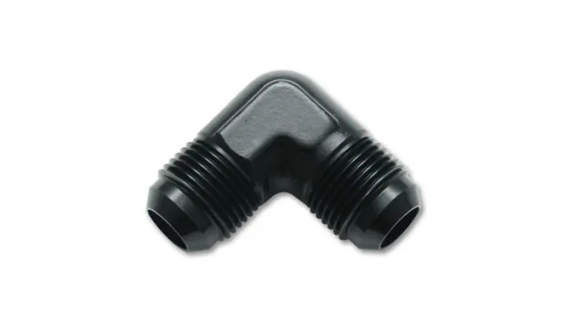 Vibrant 3AN 90deg Flare Union Fitting Aluminum
