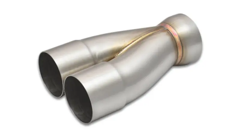 Vibrant 2 1 SS Merge Collectors (3in Inlet Slipover ID 3 1 2in Outlet OD) Sold Individually
